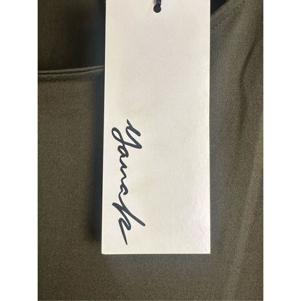 Yana K NWT Olive Green boat dress - size OSFA - Picture 6 of 9